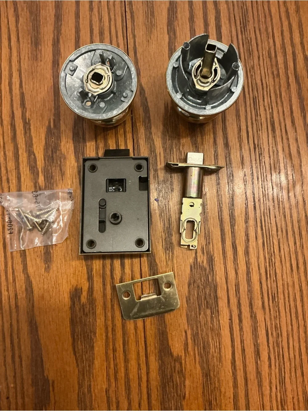 SCHLAGE F10 door knob set Vintage from 1980s
